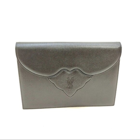 Yves Saint Laurent Handbags - Yves Saint Laurent Vintage Clutch Bag - EUC